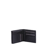 Portafoglio da uomo in vera pelle Casual LB7602-41-NERO Laura Biagiotti