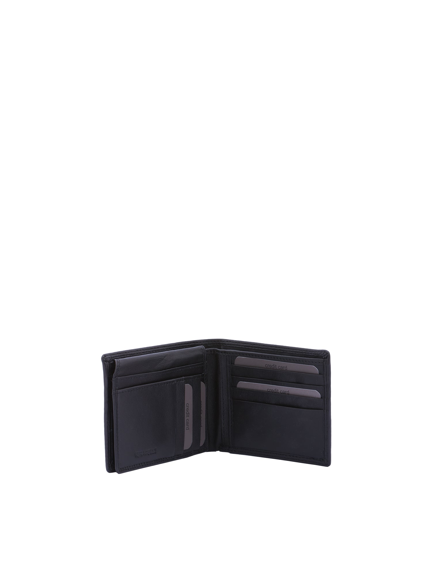 Portafoglio da uomo in vera pelle Casual LB7602-41-NERO Laura Biagiotti