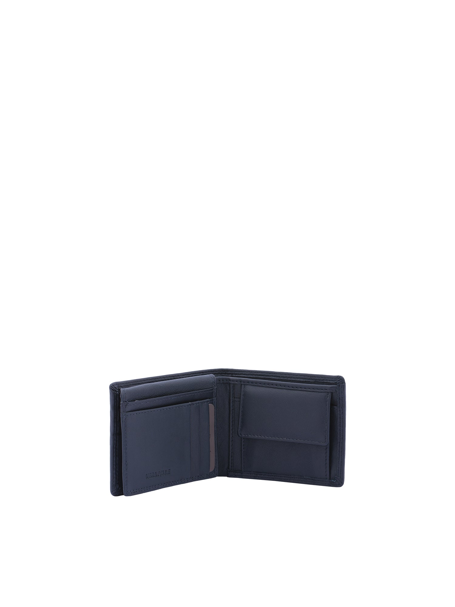Portafoglio uomo in vera pelle Artigianale LB7602-44-BLU Laura Biagiotti
