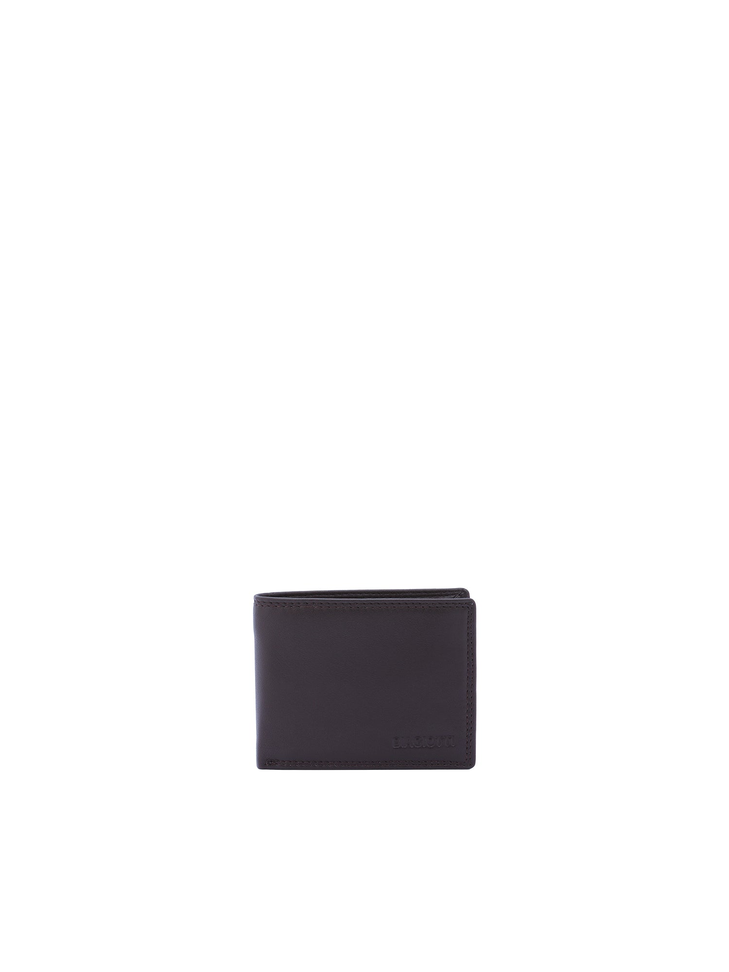 Portafoglio uomo in vera pelle Artigianale LB7602-44-MARRONE SCURO Laura Biagiotti