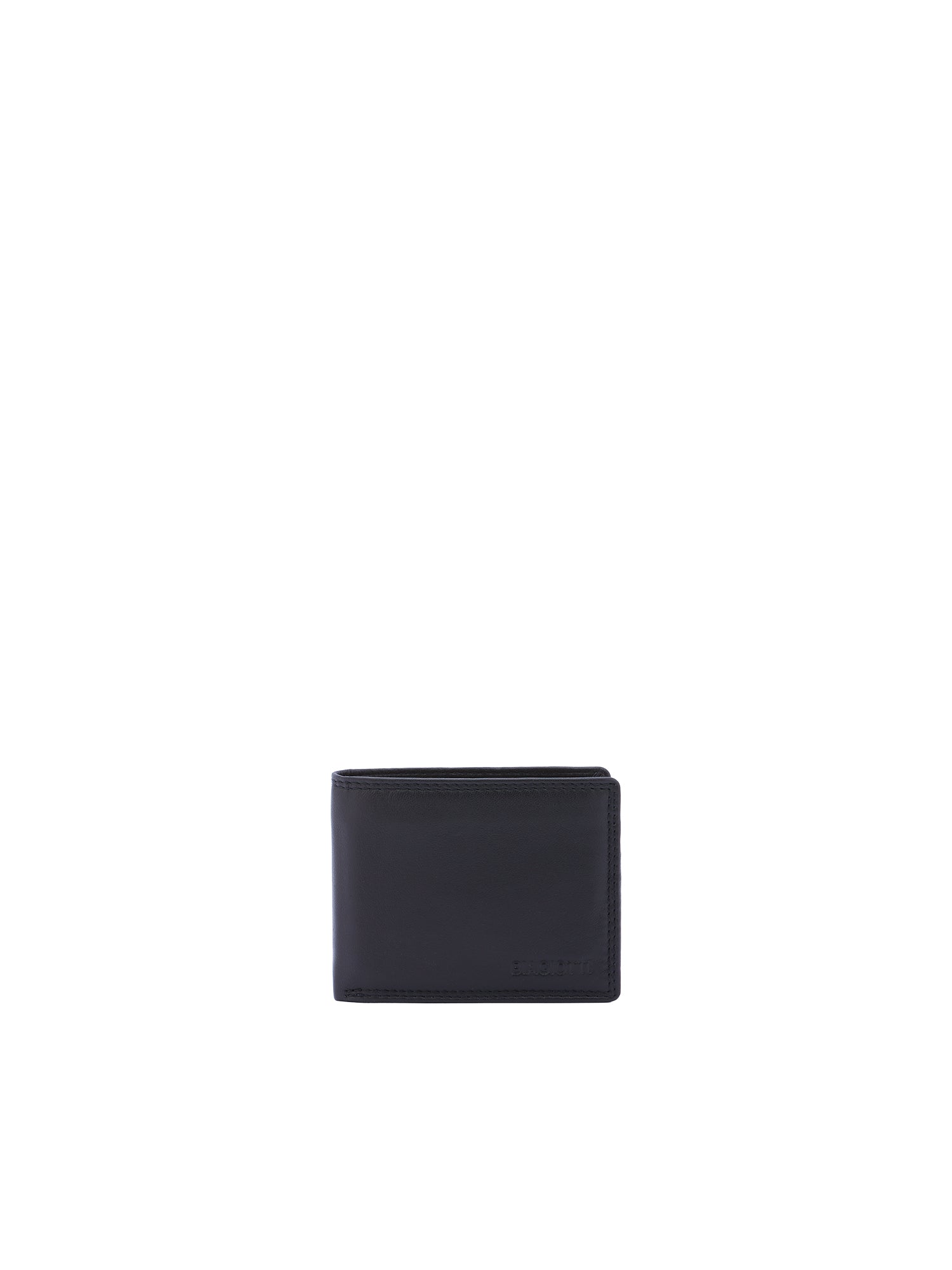 Portafoglio uomo in vera pelle Artigianale LB7602-44-NERO Laura Biagiotti