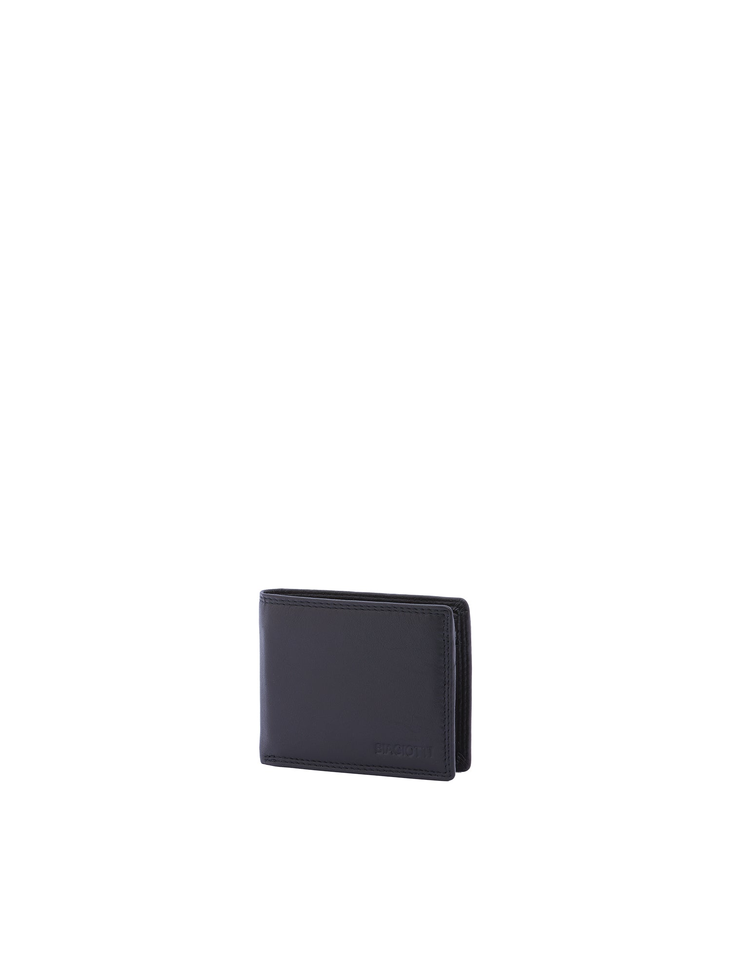 Portafoglio uomo in vera pelle Artigianale LB7602-44-NERO Laura Biagiotti