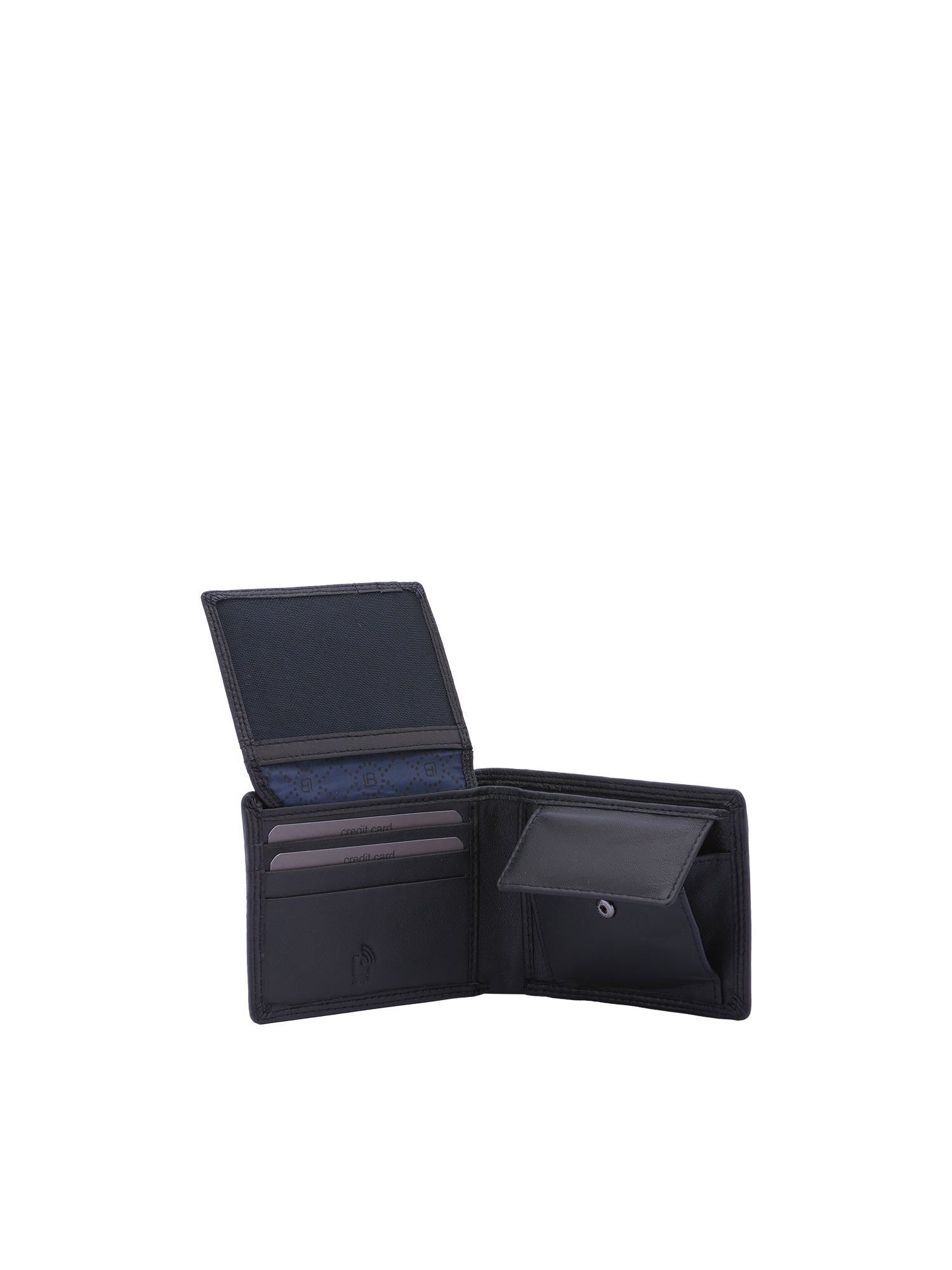 Portafoglio uomo in vera pelle Artigianale LB7602-44-NERO Laura Biagiotti