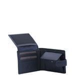 Portafoglio da uomo in vera pelle Casual LB7602-56-BLU Laura Biagiotti