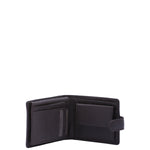 Portafoglio da uomo in vera pelle Casual LB7602-56-MARRONE SCURO Laura Biagiotti