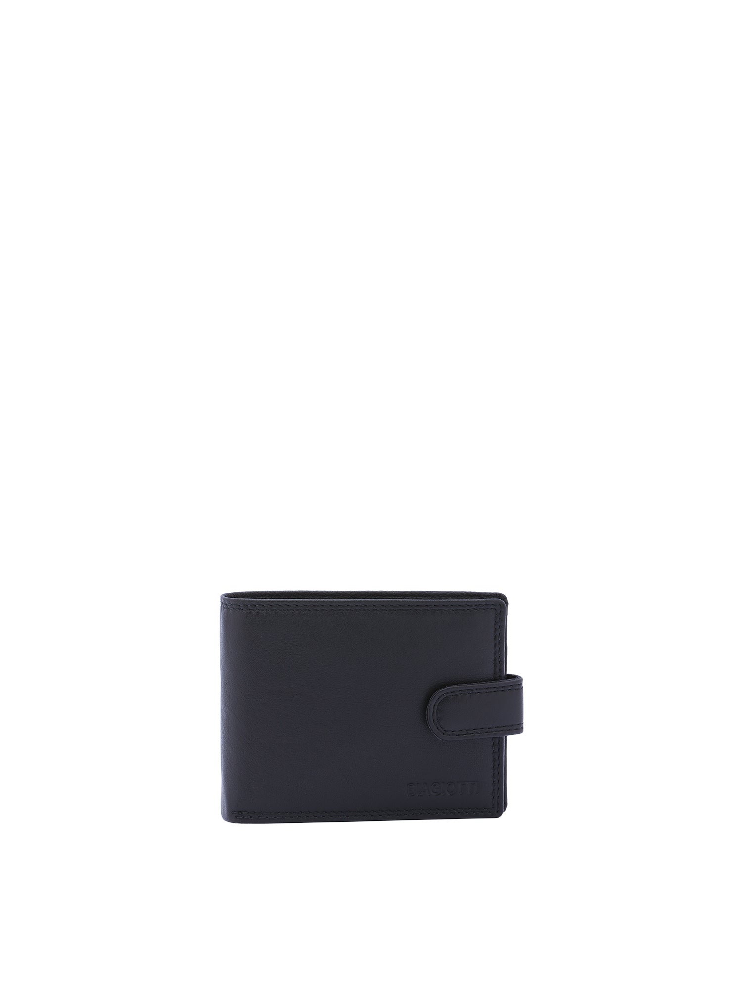 Portafoglio da uomo in vera pelle Casual LB7602-56-NERO Laura Biagiotti