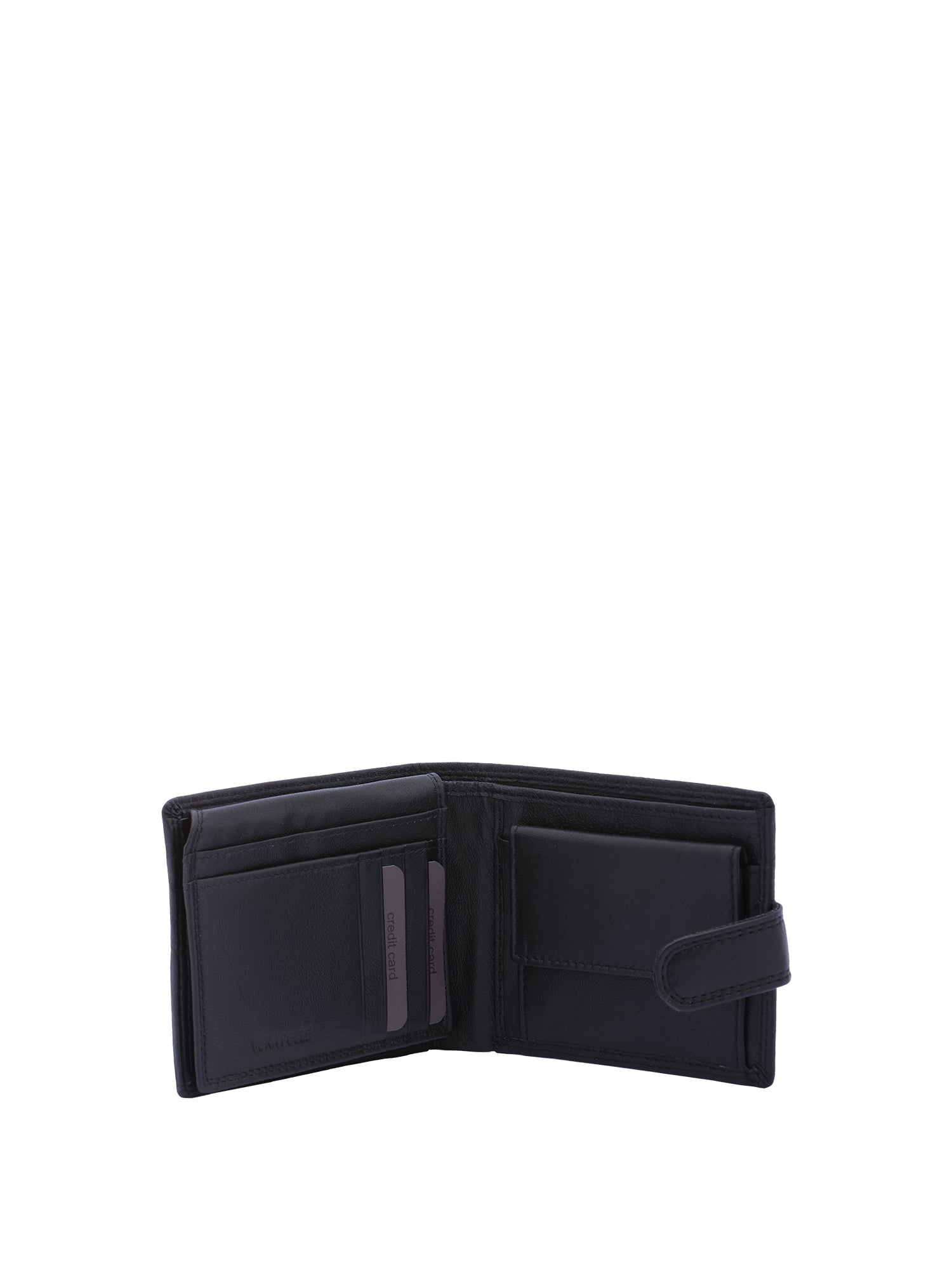 Portafoglio da uomo in vera pelle Casual LB7602-56-NERO Laura Biagiotti