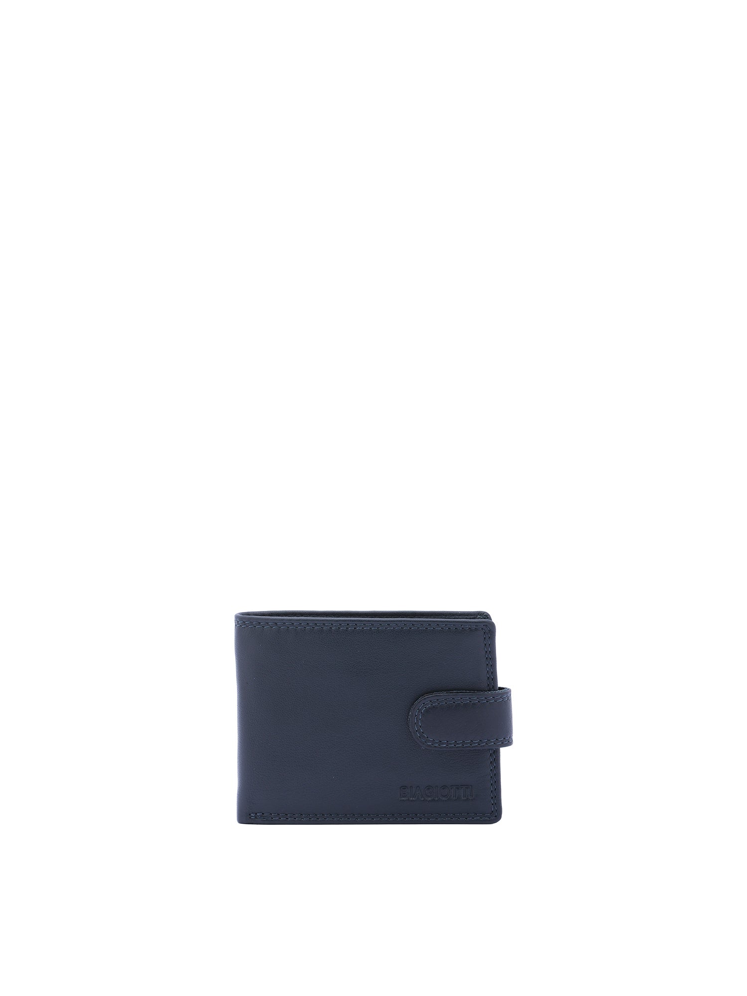 Portafoglio uomo in vera pelle Casual LB7602-57-BLU Laura Biagiotti
