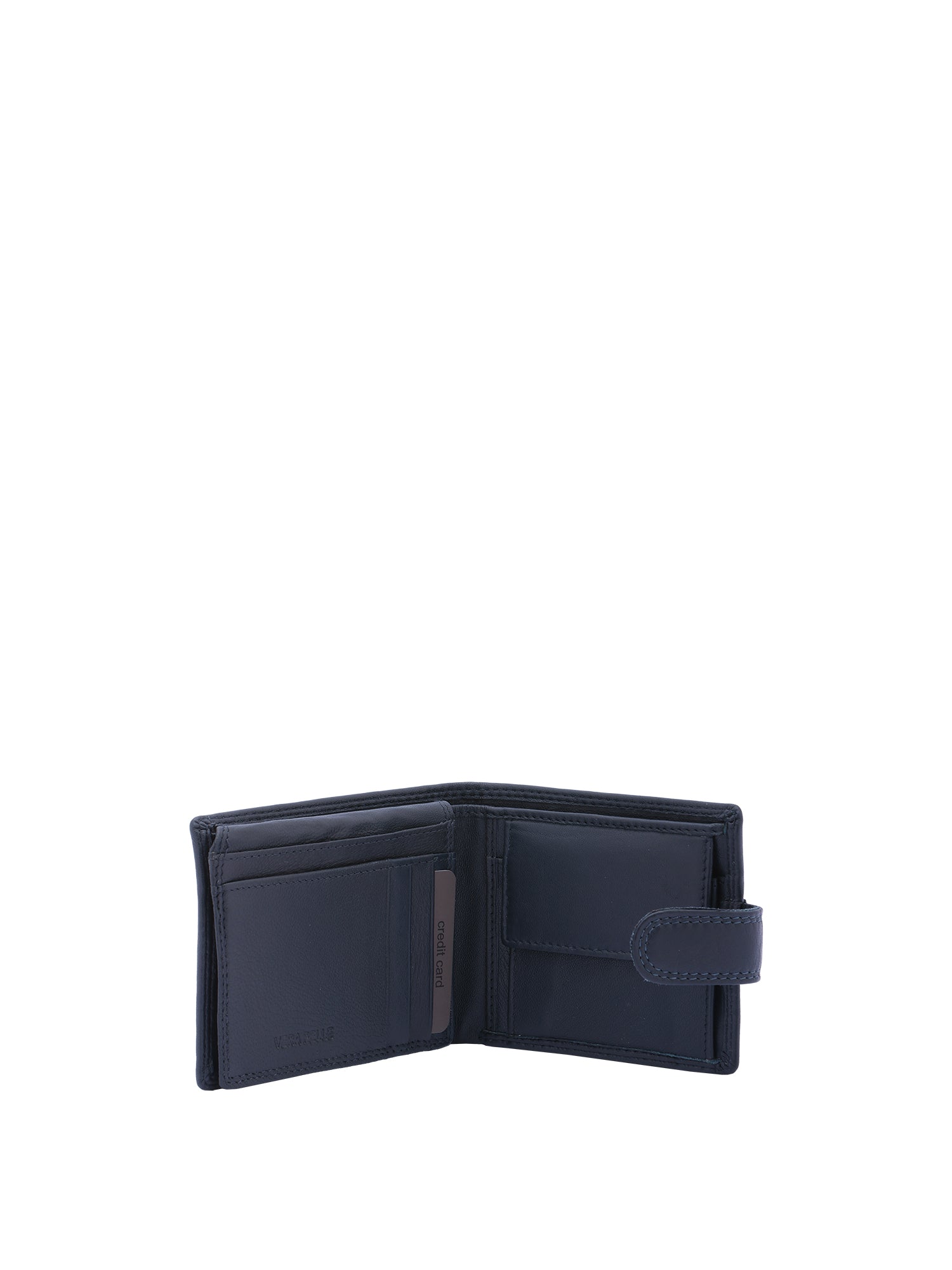 Portafoglio uomo in vera pelle Casual LB7602-57-BLU Laura Biagiotti