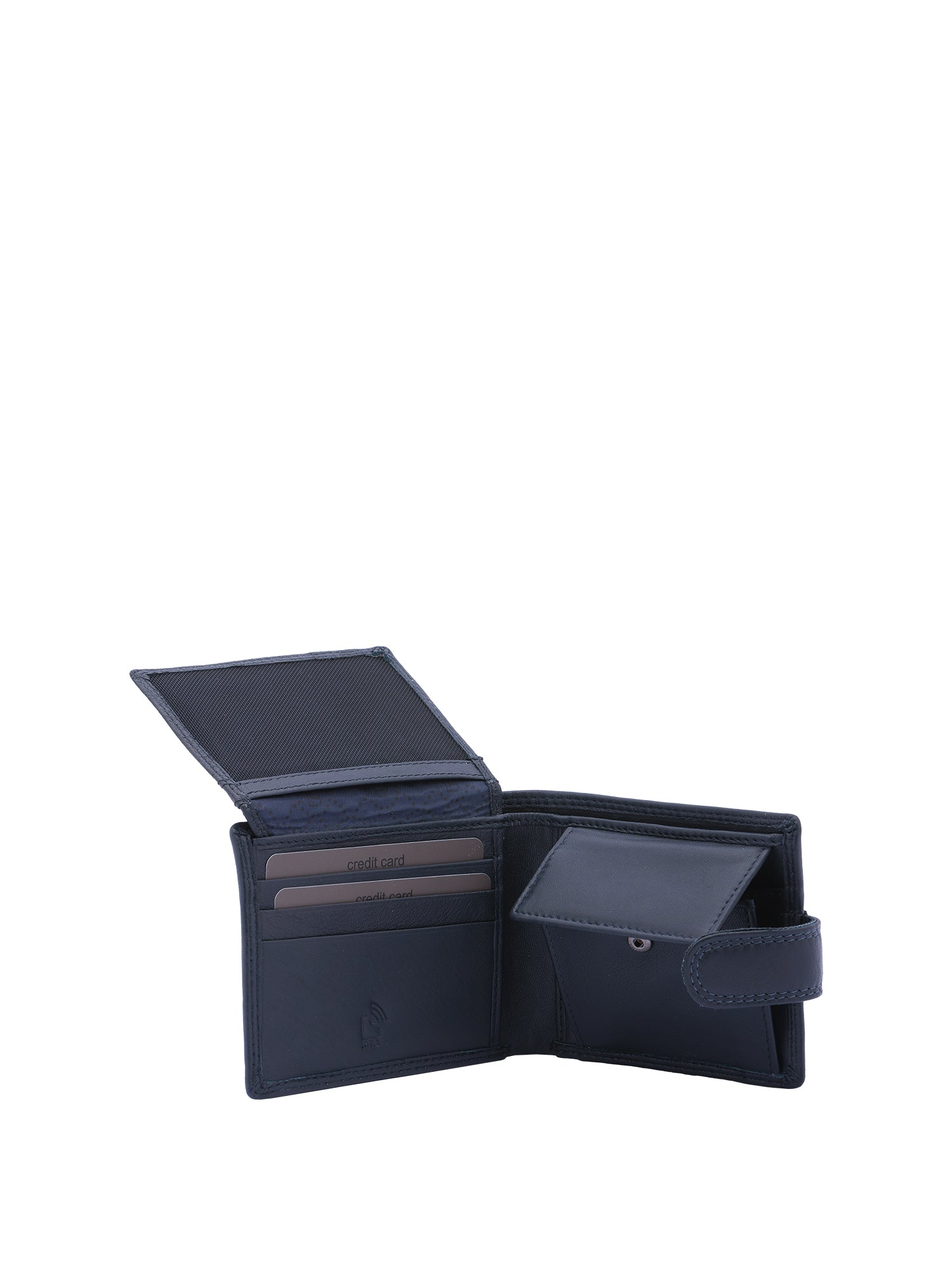 Portafoglio uomo in vera pelle Casual LB7602-57-BLU Laura Biagiotti