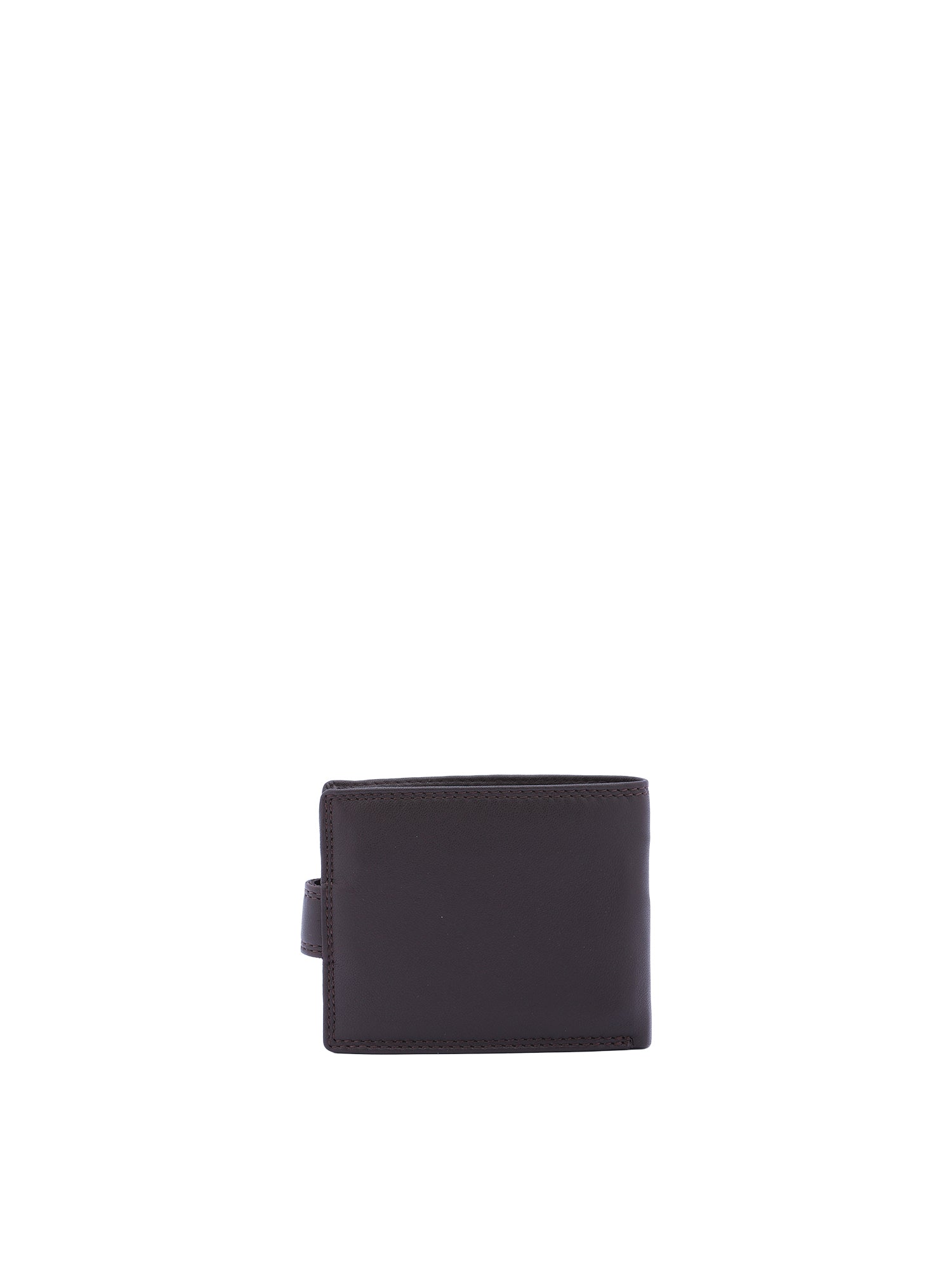 Portafoglio uomo in vera pelle Casual LB7602-57-MARRONE SCURO Laura Biagiotti