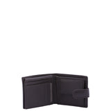 Portafoglio uomo in vera pelle Casual LB7602-57-MARRONE SCURO Laura Biagiotti