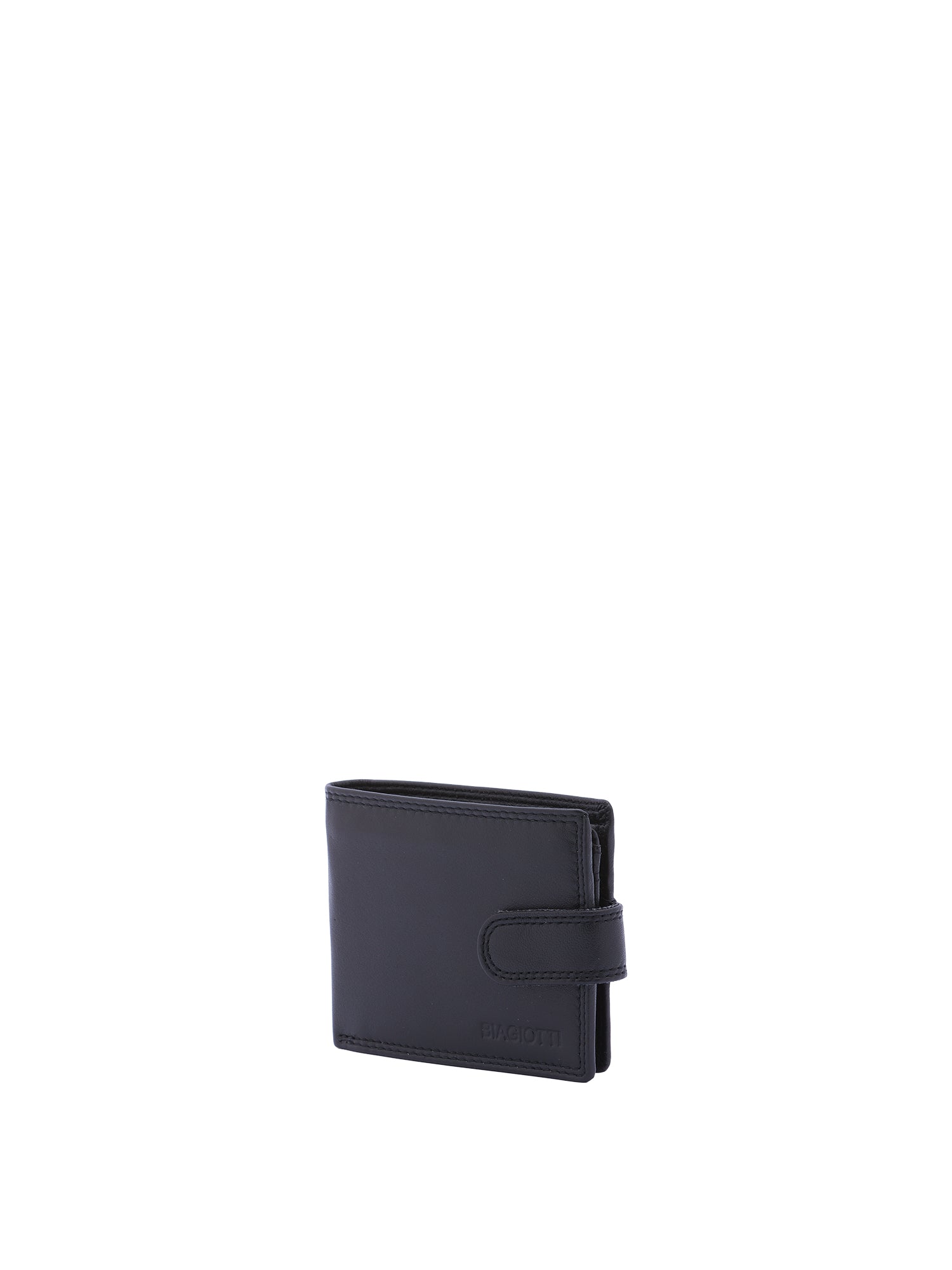 Portafoglio uomo in vera pelle Casual LB7602-57-NERO Laura Biagiotti