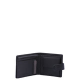 Portafoglio uomo in vera pelle Casual LB7602-57-NERO Laura Biagiotti