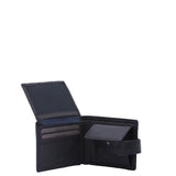 Portafoglio uomo in vera pelle Casual LB7602-57-NERO Laura Biagiotti