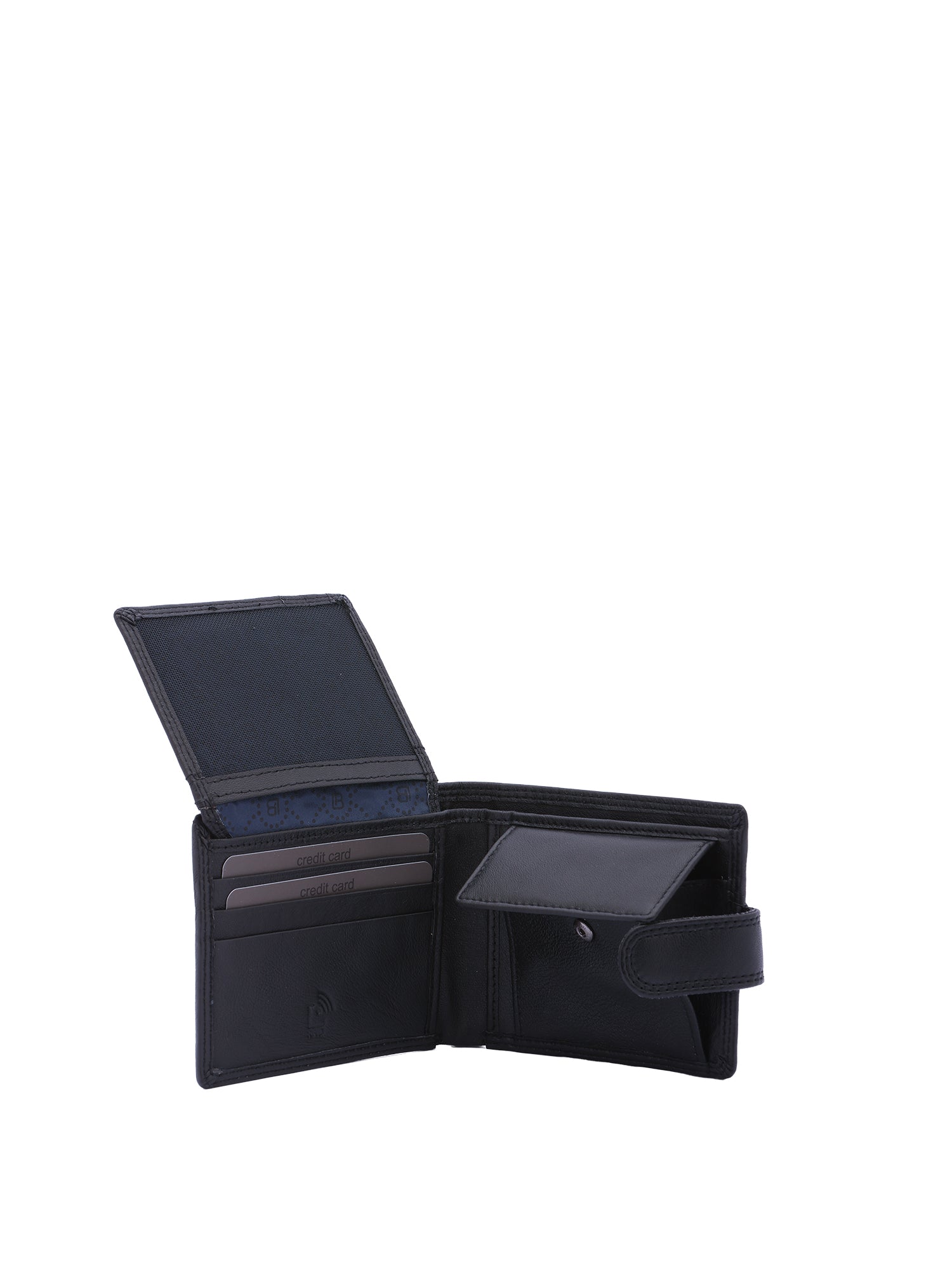 Portafoglio uomo in vera pelle Casual LB7602-57-NERO Laura Biagiotti