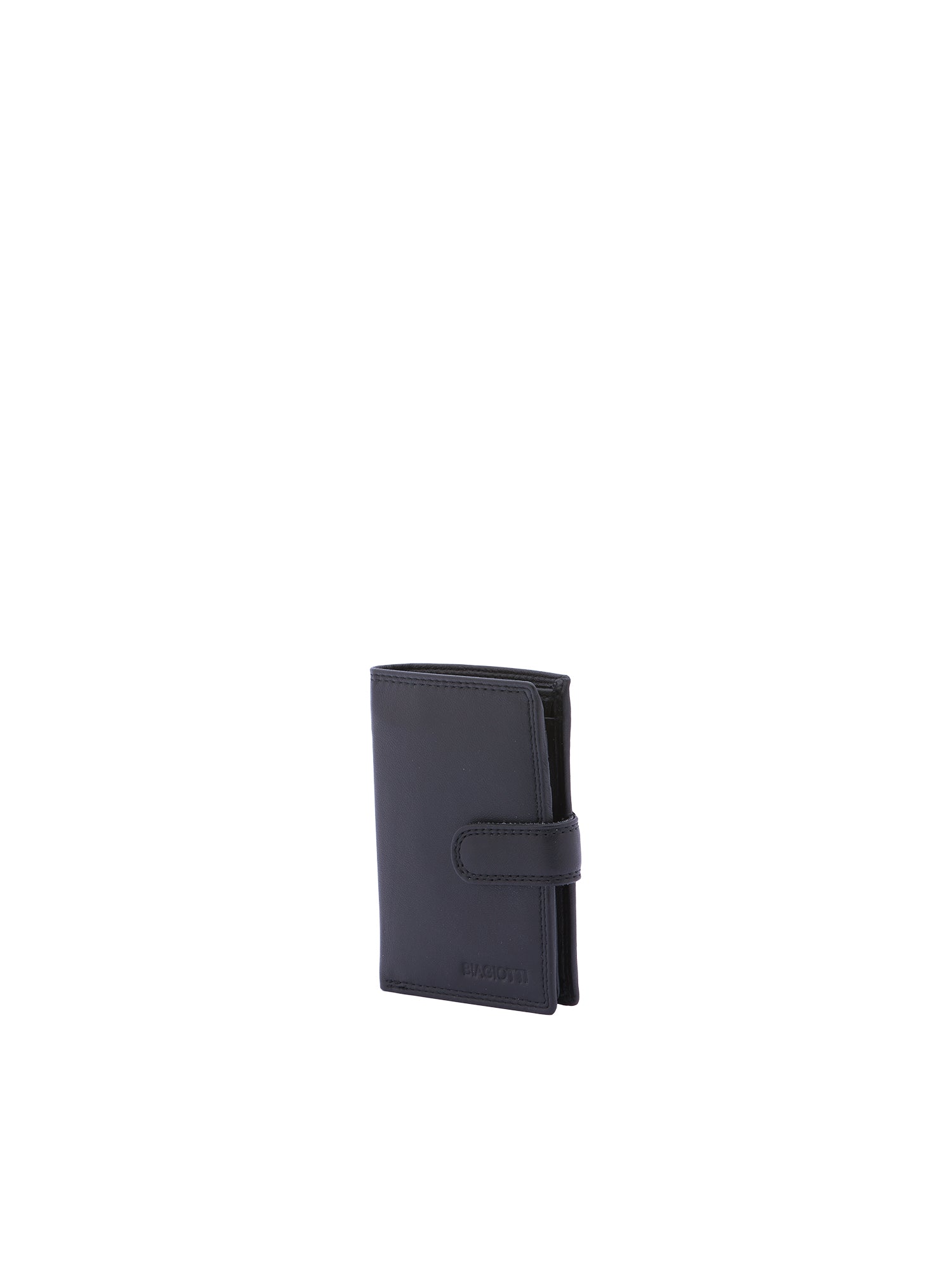 Portafoglio uomo in vera pelle Casual LB7602-61-NERO Laura Biagiotti