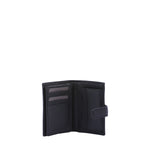Portafoglio uomo in vera pelle Casual LB7602-61-NERO Laura Biagiotti
