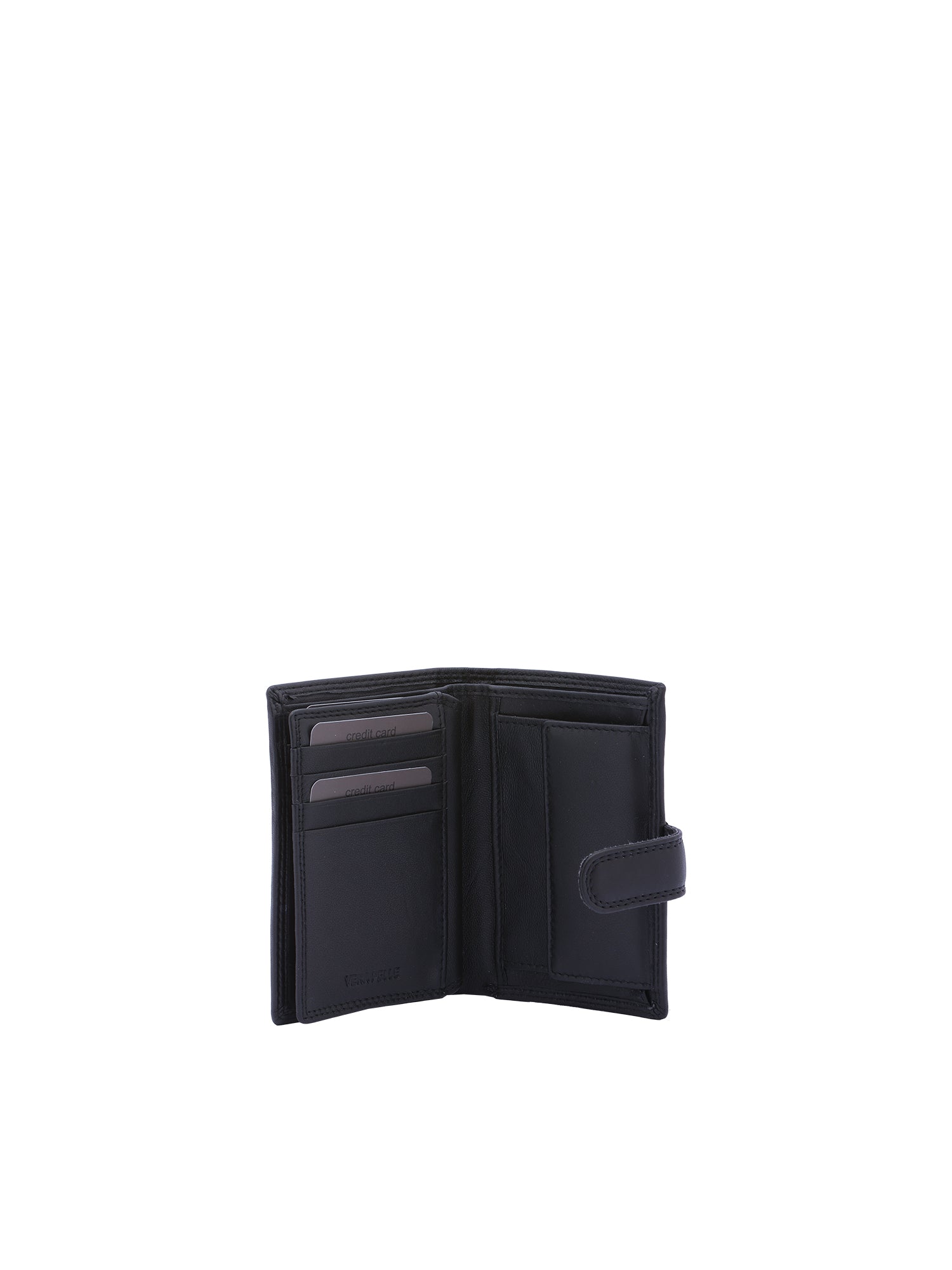 Portafoglio uomo in vera pelle Casual LB7602-61-NERO Laura Biagiotti