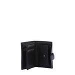 Portafoglio uomo in vera pelle Casual LB7602-61-NERO Laura Biagiotti