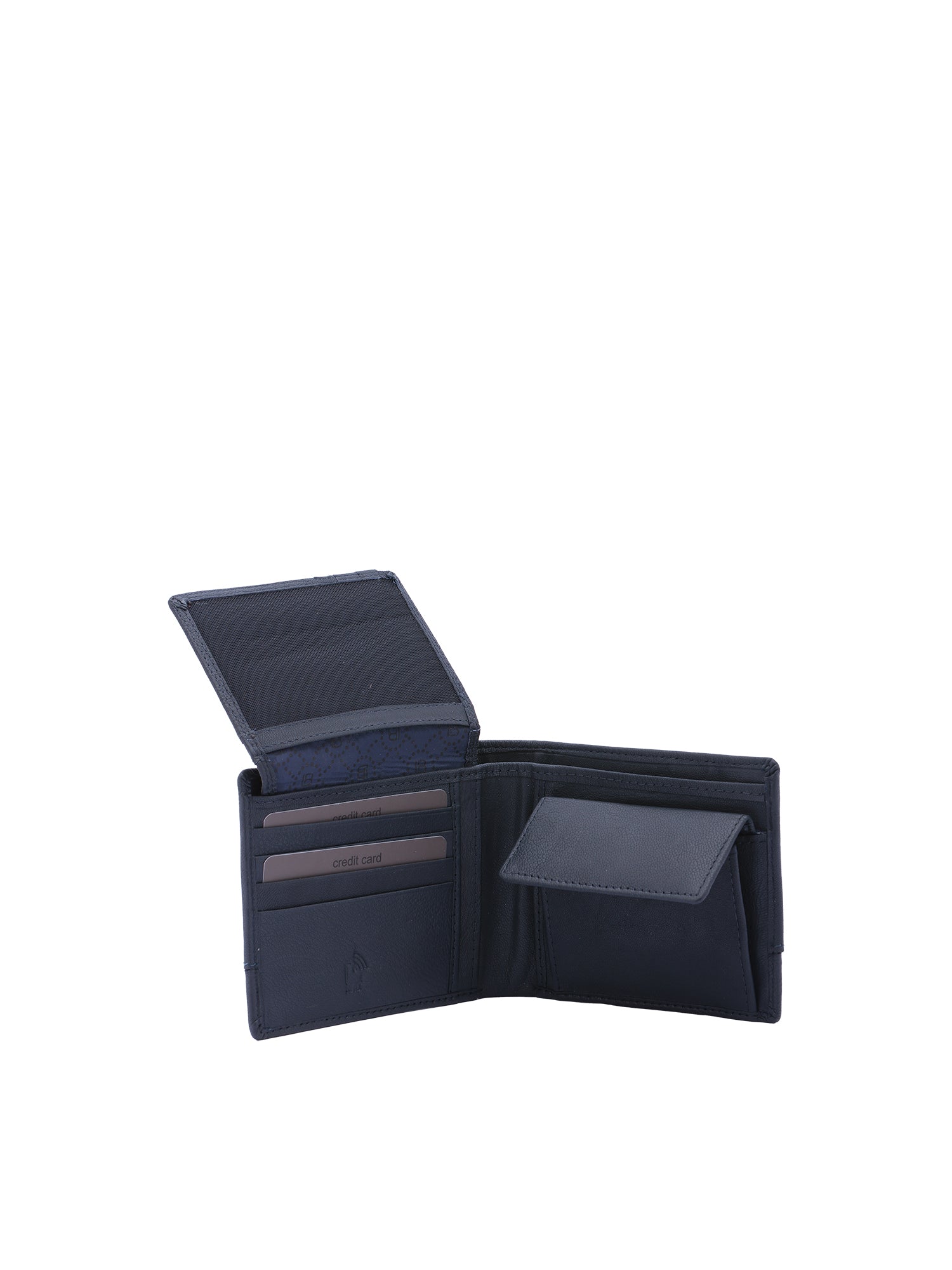 Portafoglio uomo in vera pelle Casual LB7611-04-BLU Laura Biagiotti