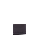 Portafoglio uomo in vera pelle Casual LB7611-04-MARRONE SCURO Laura Biagiotti