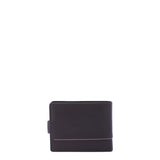 Portafoglio uomo in vera pelle Casual LB7611-56-MARRONE SCURO Laura Biagiotti