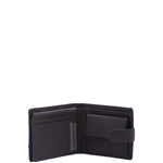 Portafoglio uomo in vera pelle Casual LB7611-56-MARRONE SCURO Laura Biagiotti