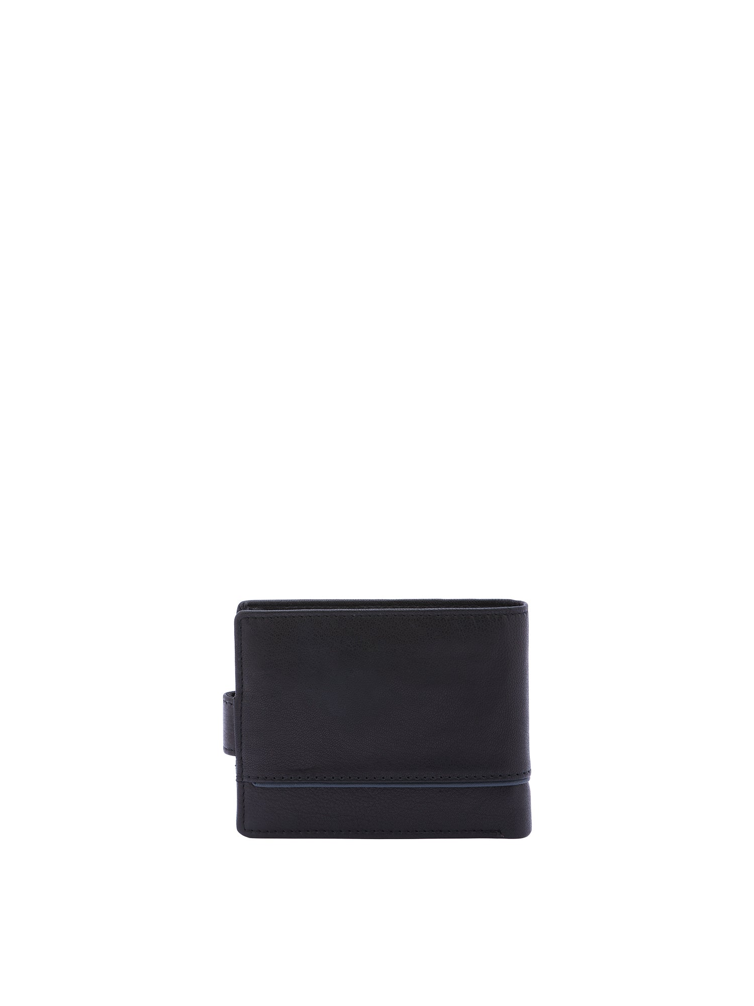 Portafoglio uomo in vera pelle Casual LB7611-56-NERO Laura Biagiotti