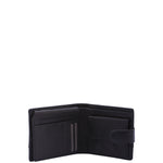 Portafoglio uomo in vera pelle Casual LB7611-56-NERO Laura Biagiotti