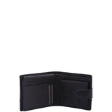 Portafoglio uomo in vera pelle Casual LB7611-56-NERO Laura Biagiotti