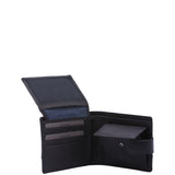 Portafoglio uomo in vera pelle Casual LB7611-56-NERO Laura Biagiotti