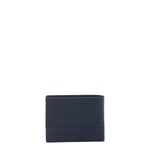 Portafoglio uomo in vera pelle Casual LB7632-04-BLU Laura Biagiotti