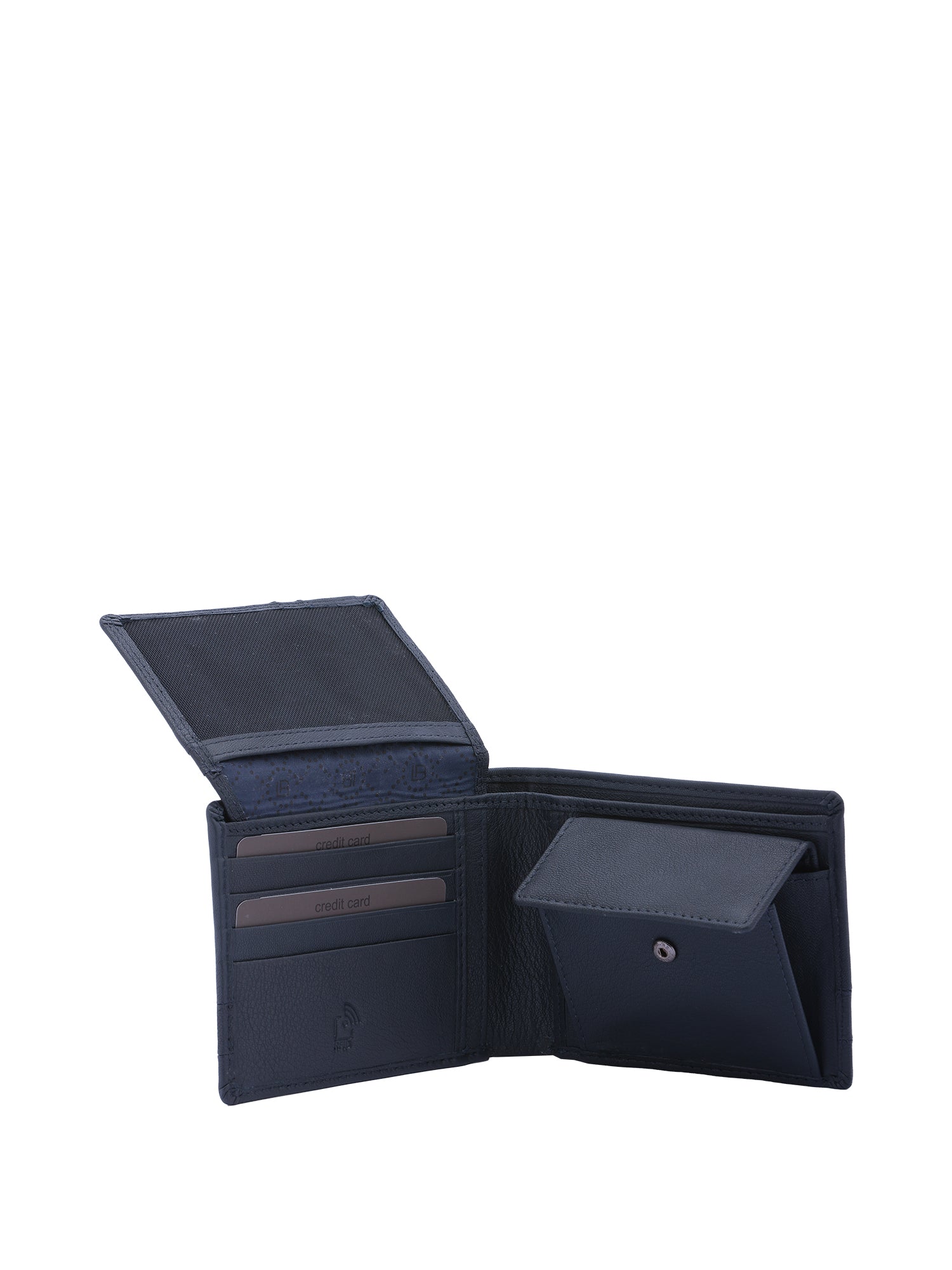 Portafoglio uomo in vera pelle Casual LB7632-04-BLU Laura Biagiotti