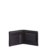 Portafoglio uomo in vera pelle Casual LB7632-04-MARRONE SCURO Laura Biagiotti