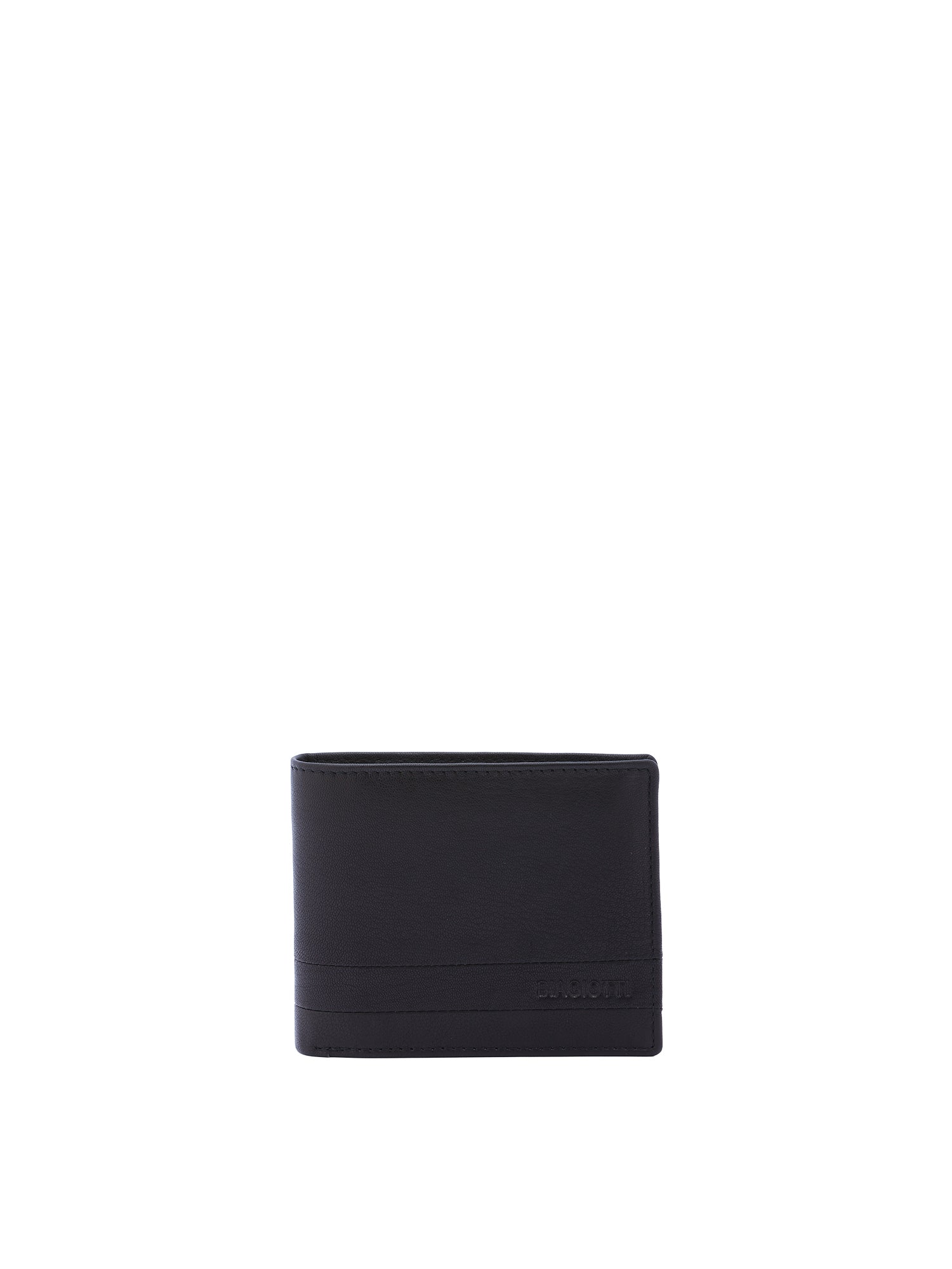 Portafoglio uomo in vera pelle Casual LB7632-04-NERO Laura Biagiotti