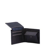 Portafoglio uomo in vera pelle Casual LB7632-04-NERO Laura Biagiotti