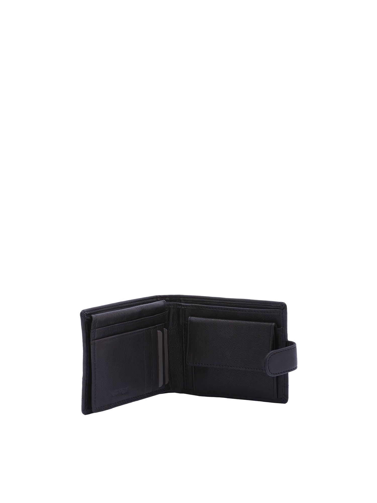 Portafoglio uomo in vera pelle Casual LB7632-56-NERO Laura Biagiotti