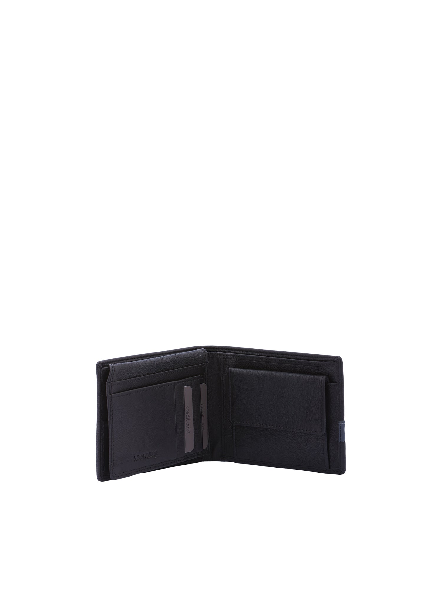 Portafoglio uomo in vera pelle Casual LB7662-04-NERO Laura Biagiotti
