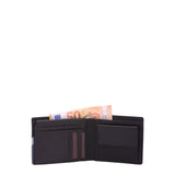 Portafoglio uomo in vera pelle Casual LL7602-04-NERO Lancetti