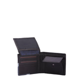 Portafoglio uomo in vera pelle Casual LL7602-04-NERO Lancetti
