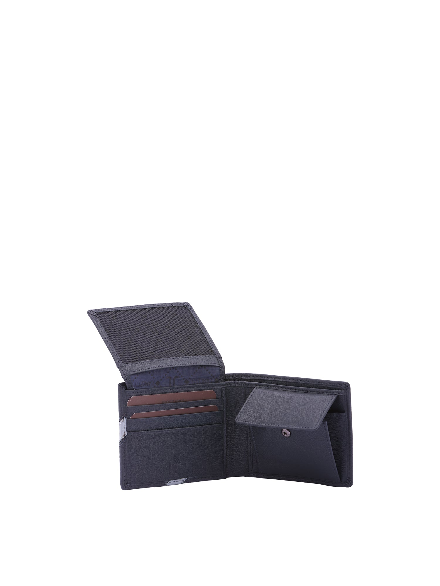 Portafoglio uomo in vera pelle Casual LL7602-44-BLU Lancetti