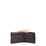 Portafoglio uomo in vera pelle Casual LL7602-44-MARRONE SCURO Lancetti