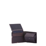 Portafoglio uomo in vera pelle Casual LL7602-44-MARRONE SCURO Lancetti