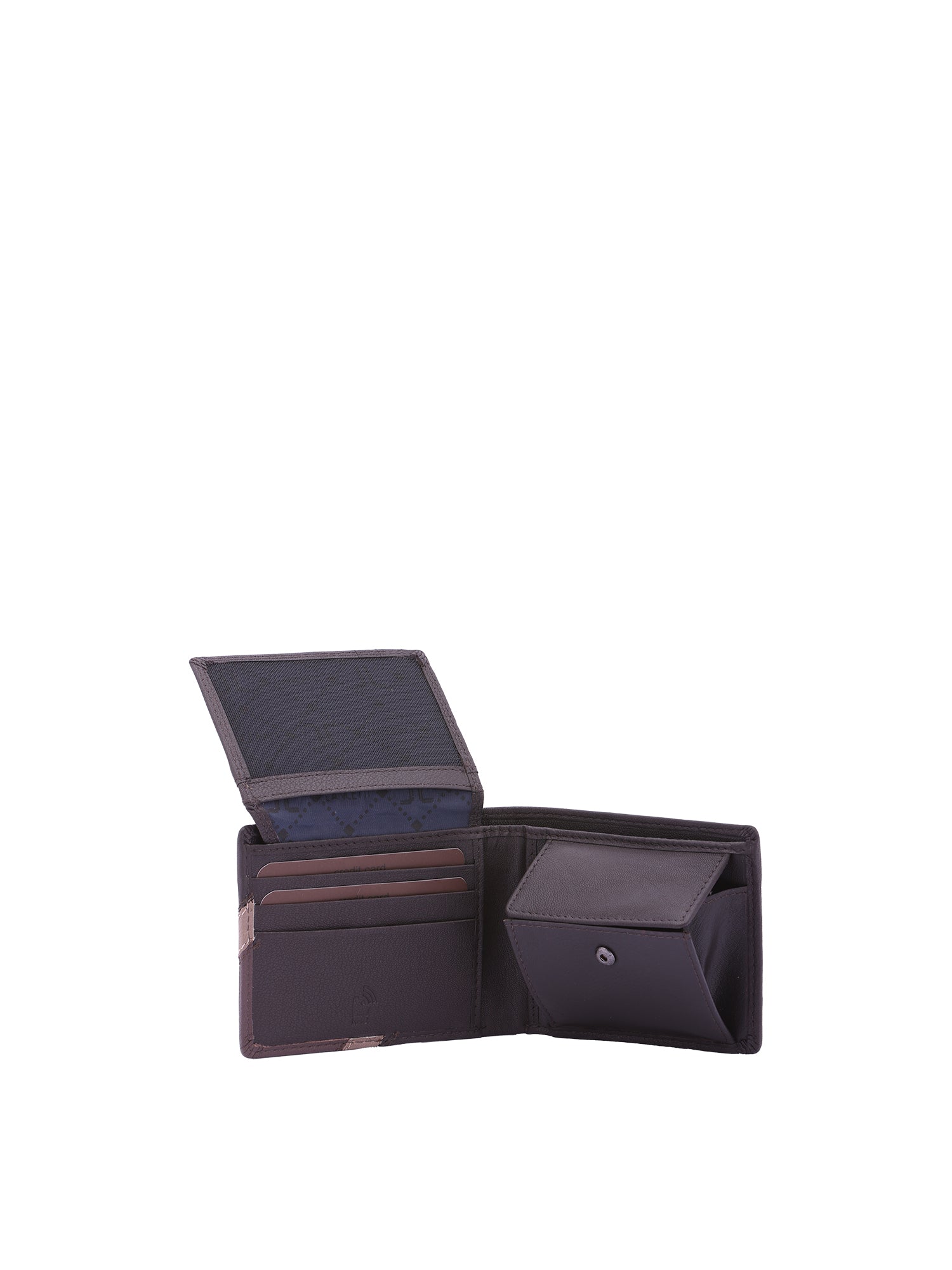 Portafoglio uomo in vera pelle Casual LL7602-44-MARRONE SCURO Lancetti