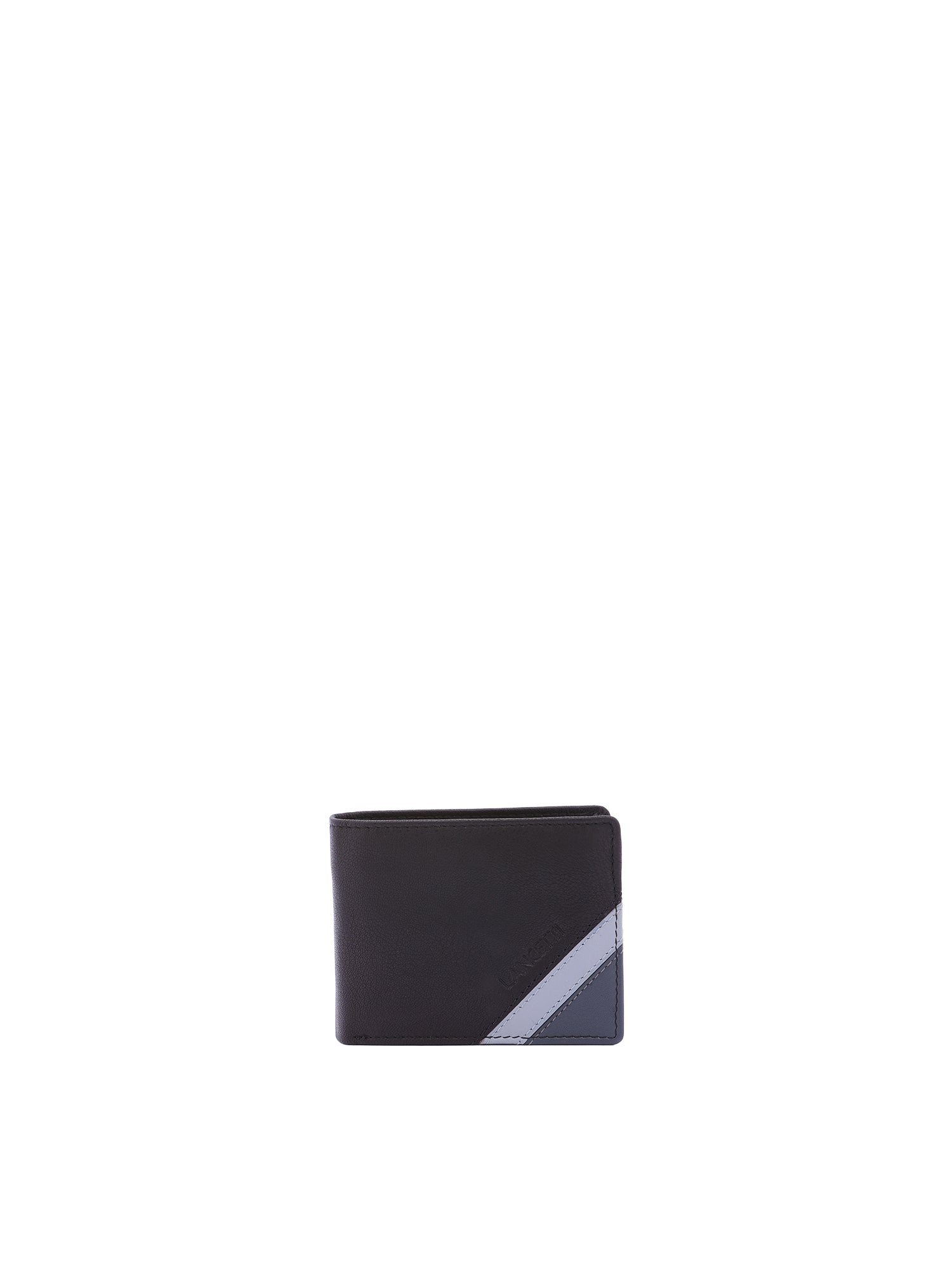 Portafoglio uomo in vera pelle Casual LL7602-44-NERO Lancetti