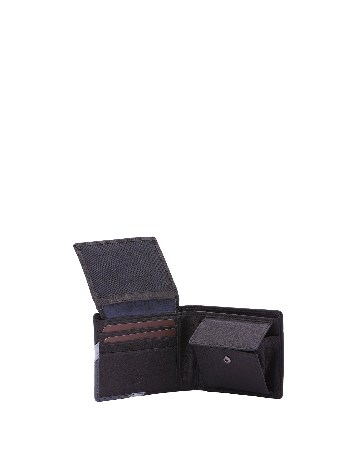 Portafoglio uomo in vera pelle Casual LL7602-44-NERO Lancetti