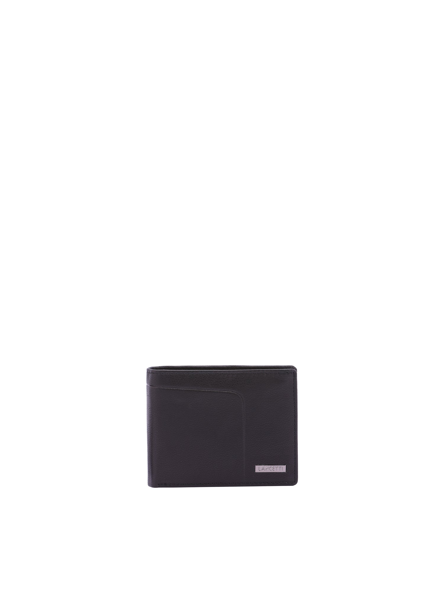 Portafoglio uomo in vera pelle Casual LL7631-04-NERO Lancetti