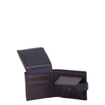Portafoglio uomo in vera pelle Casual LL7631-56-MARRONE SCURO Lancetti