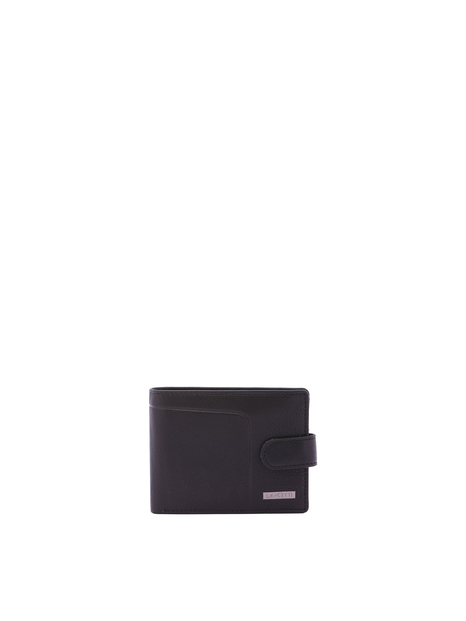 Portafoglio uomo in vera pelle Casual LL7631-56-NERO Lancetti
